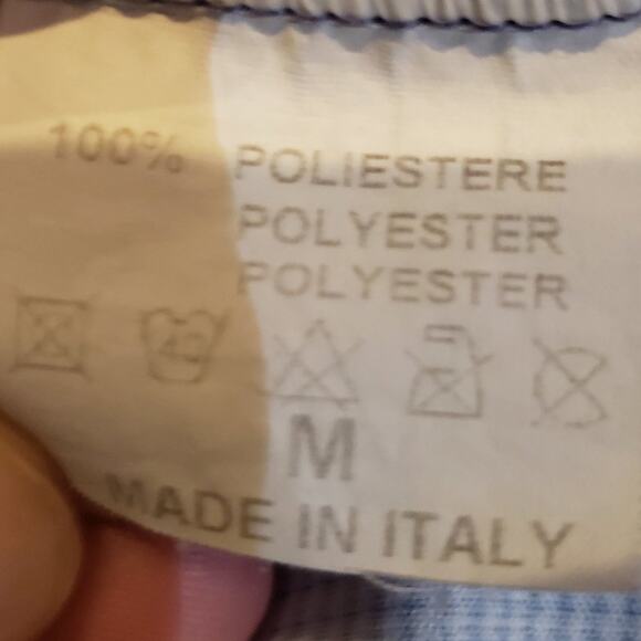 Trashy Cat Cycling Top Women M Made in Italy Graphic Print Zip Up W Pocket EUC - Picture 10 of 10